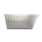 Chrome Large Overhead Shower Head Ceiling Mounted - 400mm