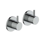 Chrome On/Off Valved Wall Mounted