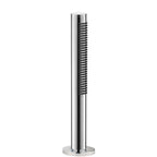 Chrome Pullout Shower Handle With Overflow Waste Drainer