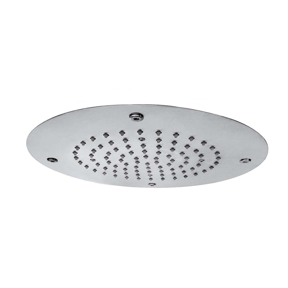 Chrome Recessed Round Overhead Shower Head 300mm