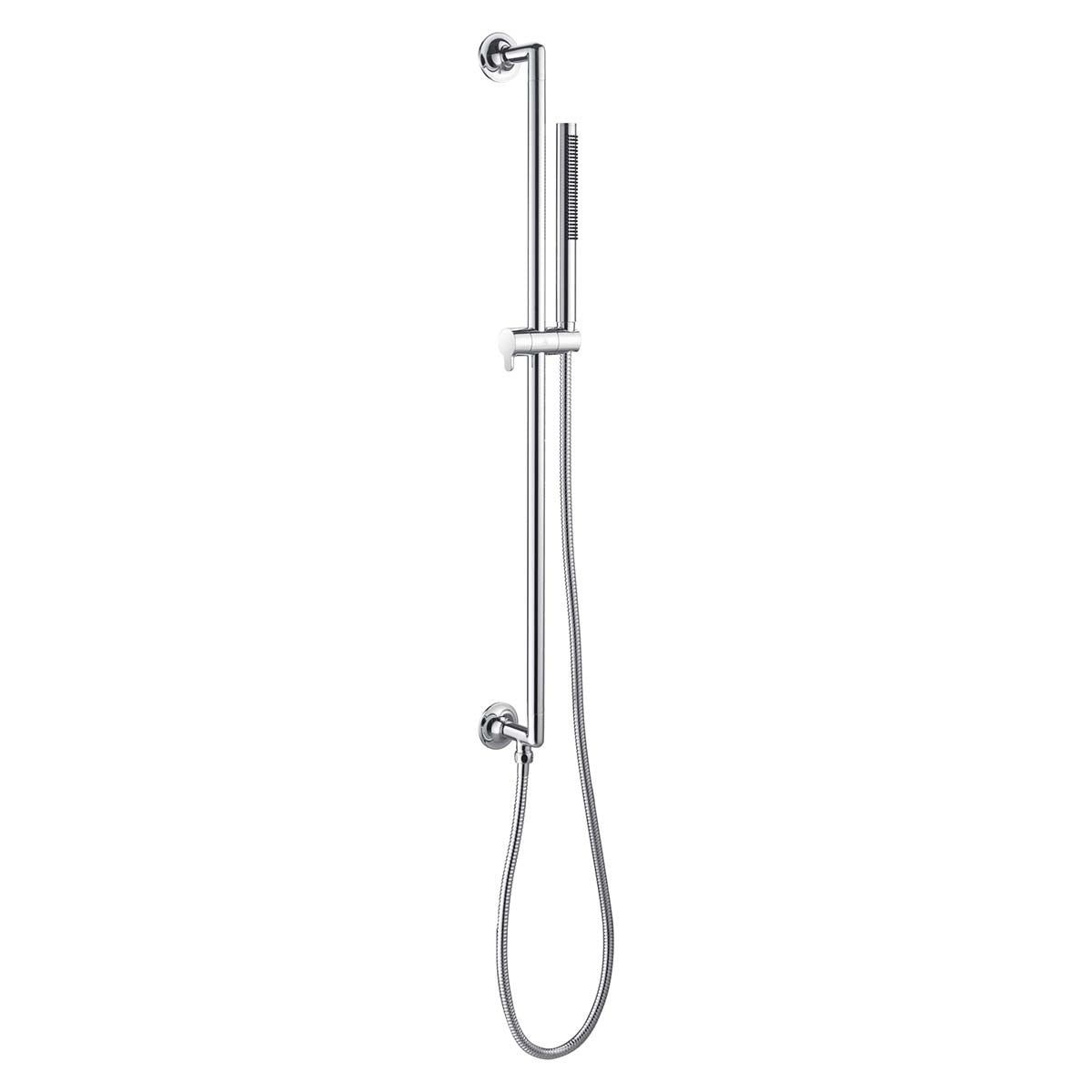Chrome Slide Rail Shower Kit with Pencil Shower Handset