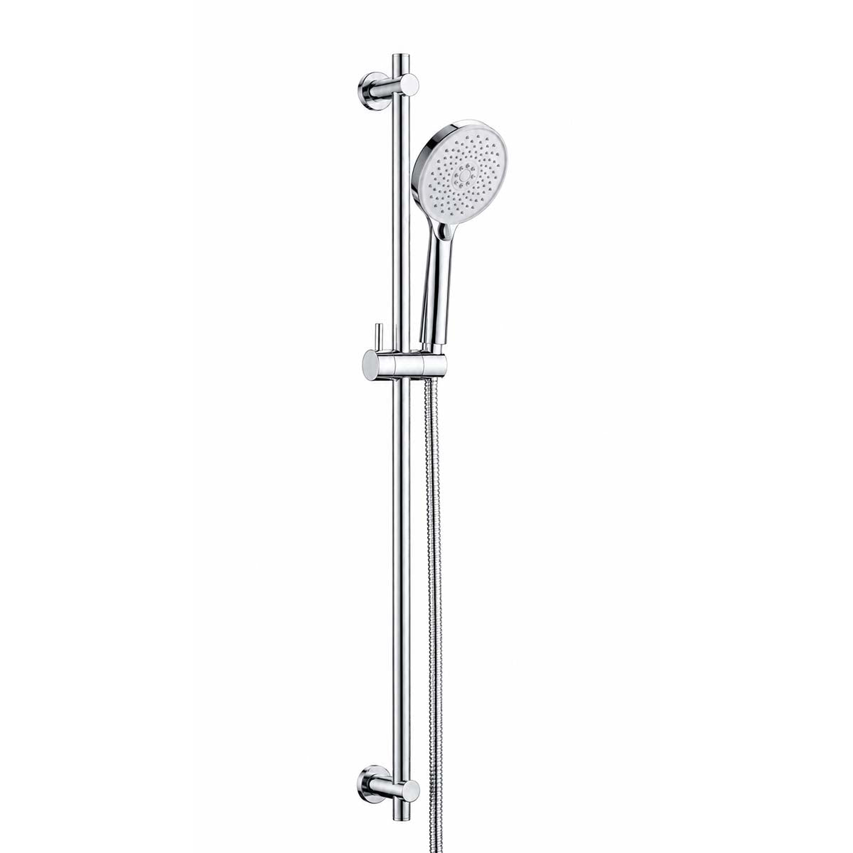 Chrome Slider Rail Shower Kit with Multi-Function Shower Handset