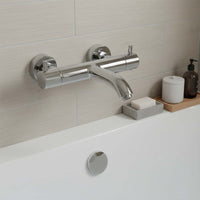Wall Mounted Thermostatic Bath Mixer Filler Tap