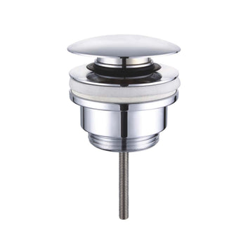 Chrome Universal Unslotted and Slotted Basin Waste Main image