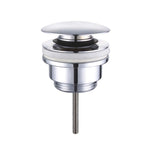 Chrome Universal Unslotted and Slotted Basin Waste