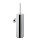 Chrome toilet brush holder