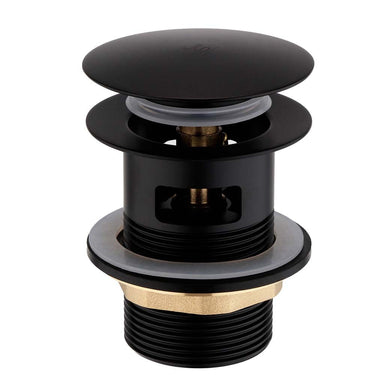 Click Clack Bath Waste - Matt Black
