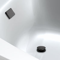 Click Clack Bath Waste Black