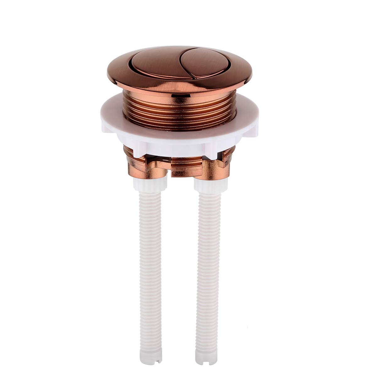 Close Coupled Toilet Dual Push Button 38mm - bronze