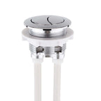 Close Coupled Toilet Dual Push Button 38mm -chrome