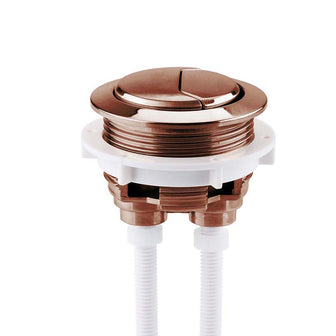 Close Coupled Toilet Dual Push Button 48mm - brushed bronze Main image
