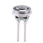 Close Coupled Toilet Dual Push Button 48mm - chrome