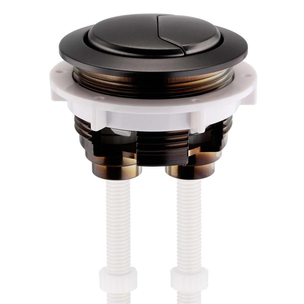 Close Coupled Toilet Dual Push Button 48mm - gunmetal 