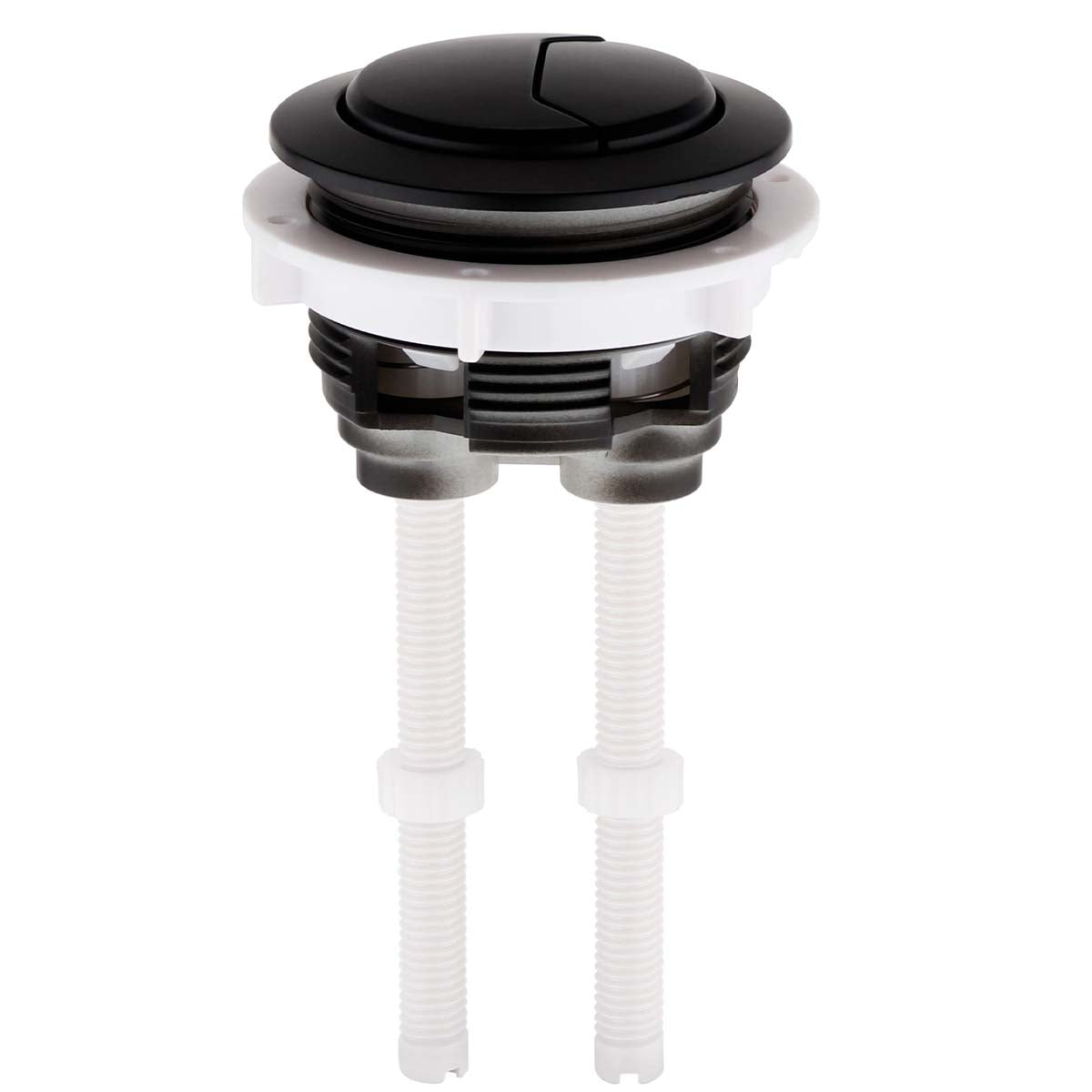 Close Coupled Toilet Dual Push Button 48mm - matt black