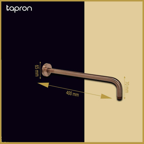 bronze shower arm-Tapron