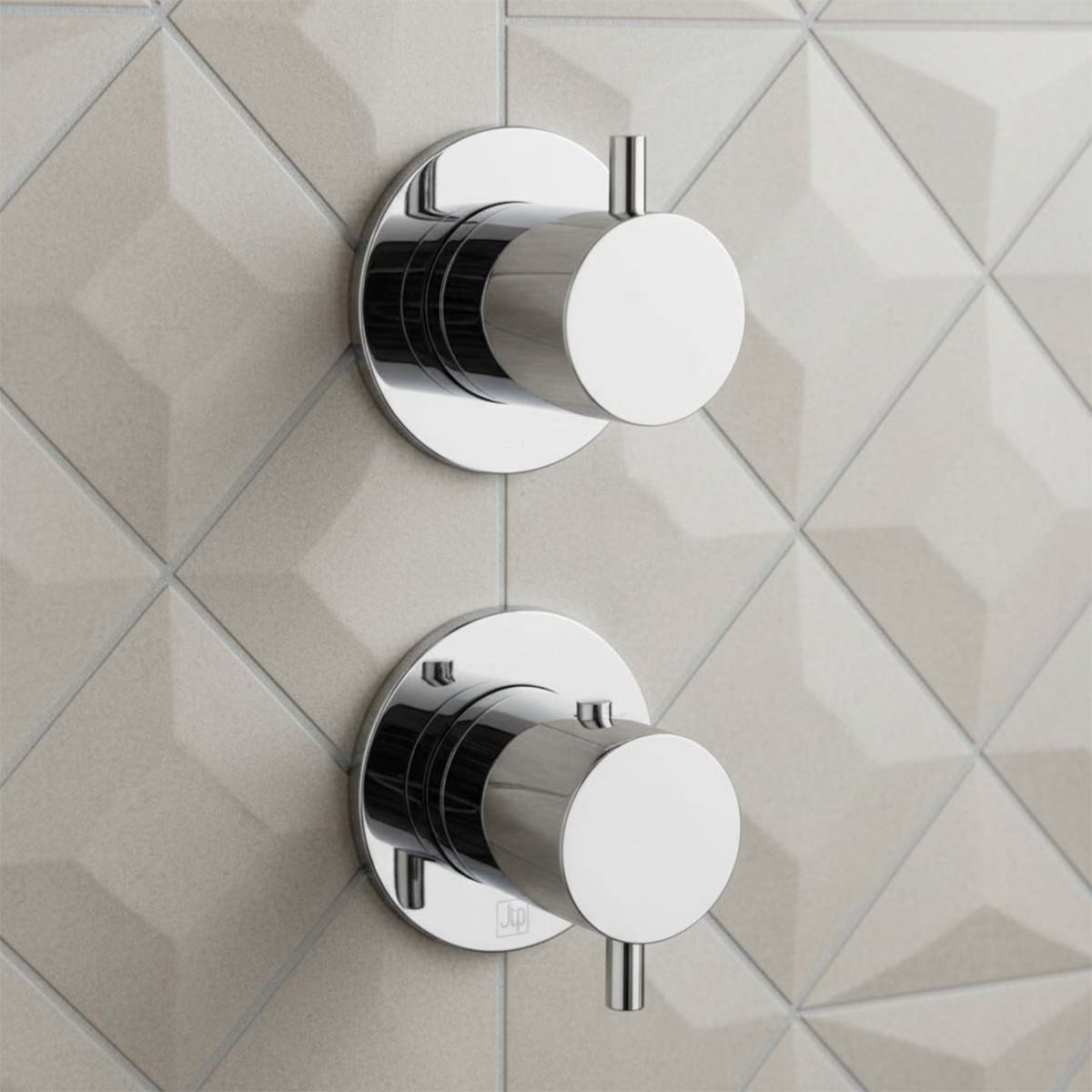 Concealed Thermostatic Shower Valve 2 Outlets 