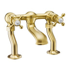 Deck-Mounted Bath Filler Tap - Brushed Brass