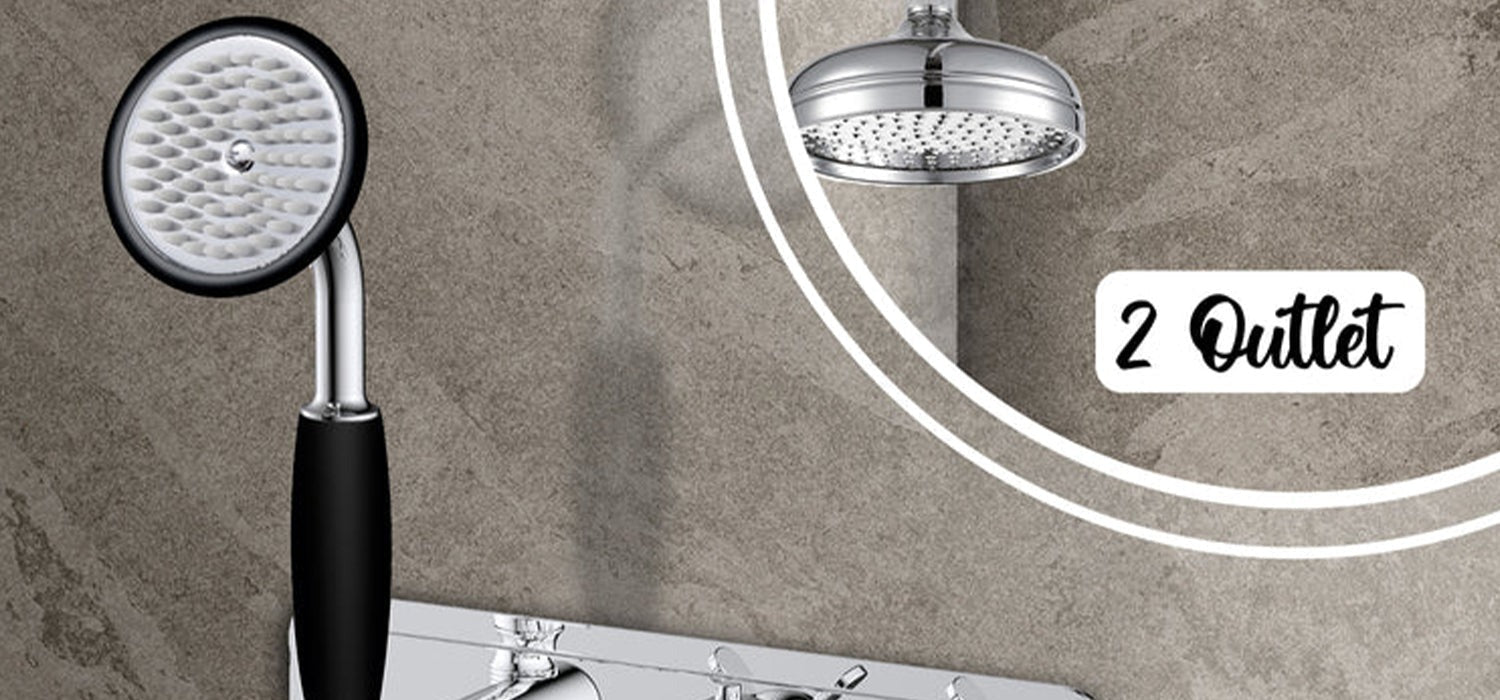 Designing Your Dream Shower: A Guide to 2 Outlet Shower Valves
