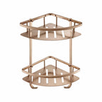 bronze corner shower basket