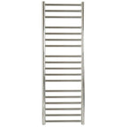 Dual Fuel Towel Radiator Stainless Steel  1200mm x 400mm