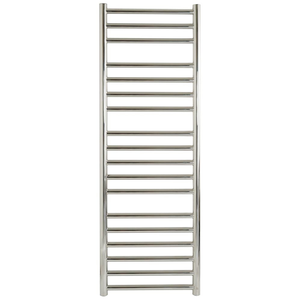 Dual Fuel Towel Radiator Stainless Steel  1200mm x 400mm