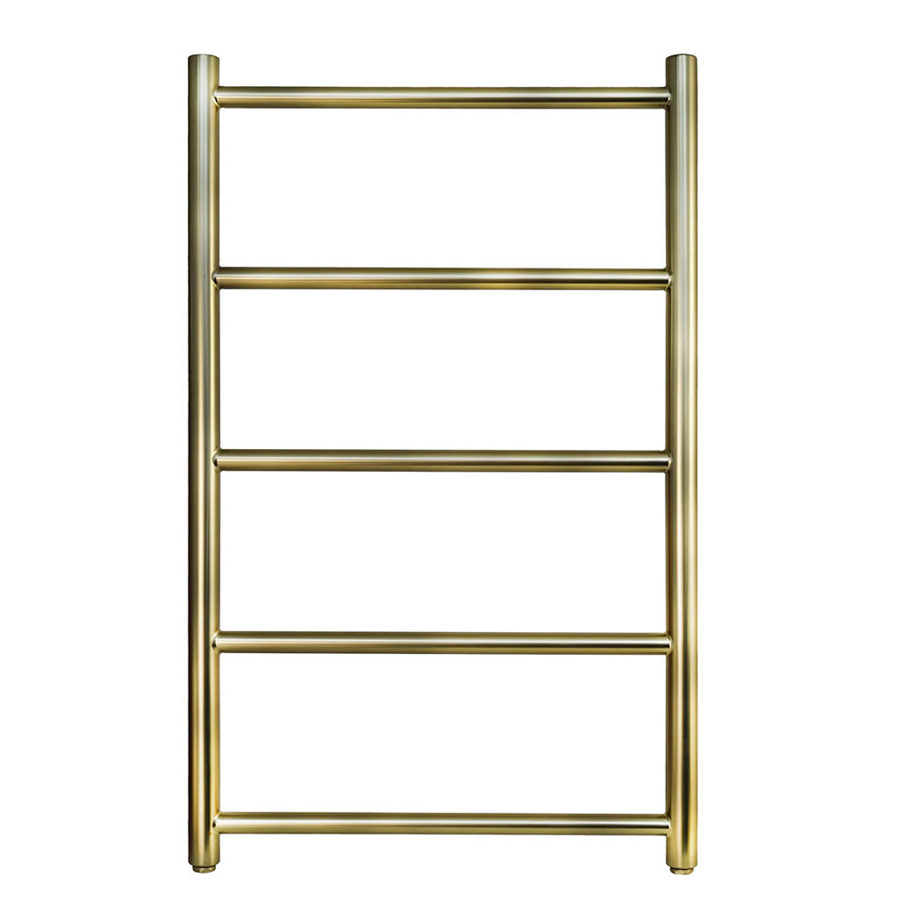 brushed gold towel radiator