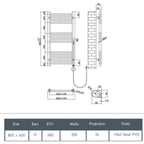 brushed bronze towel rack