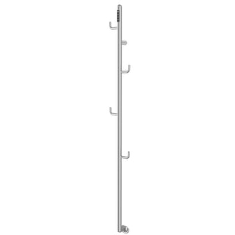 stainless steel electric towel rail with hook Main image