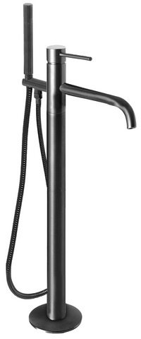 Free standing bath tap with handheld shower 