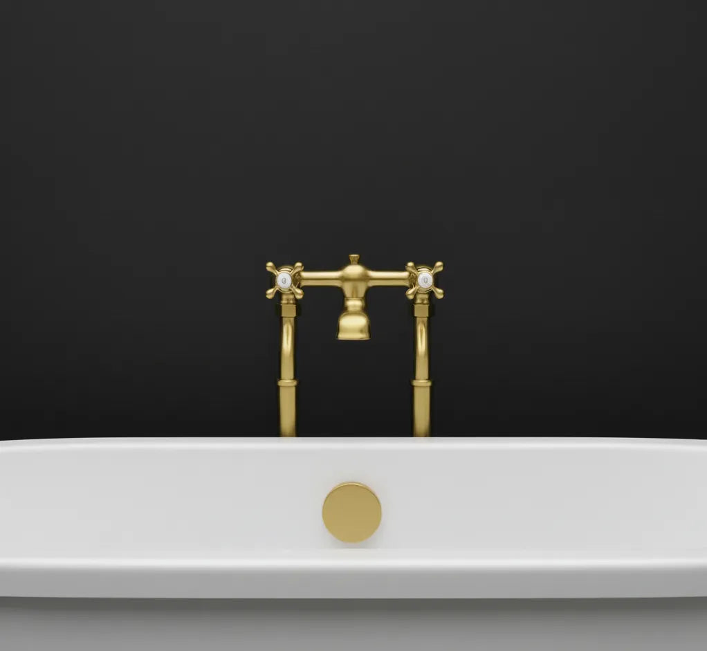 Traditional Freestanding Bath Filler Tap