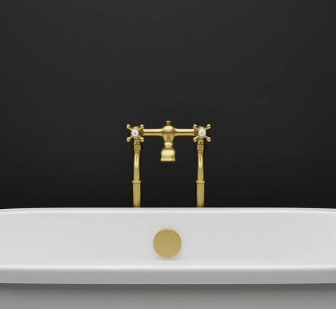 Traditional Freestanding Bath Filler Tap