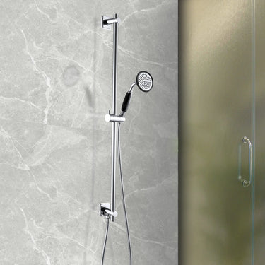 Traditional Shower Rail Set - Timeless Chrome Finish