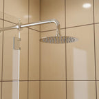 Glide Ultra-Thin Round Rain Shower Head, 300mm - Chrome