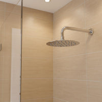 Glide Ultra-Thin Round Rainfall Shower Head  - 200mm