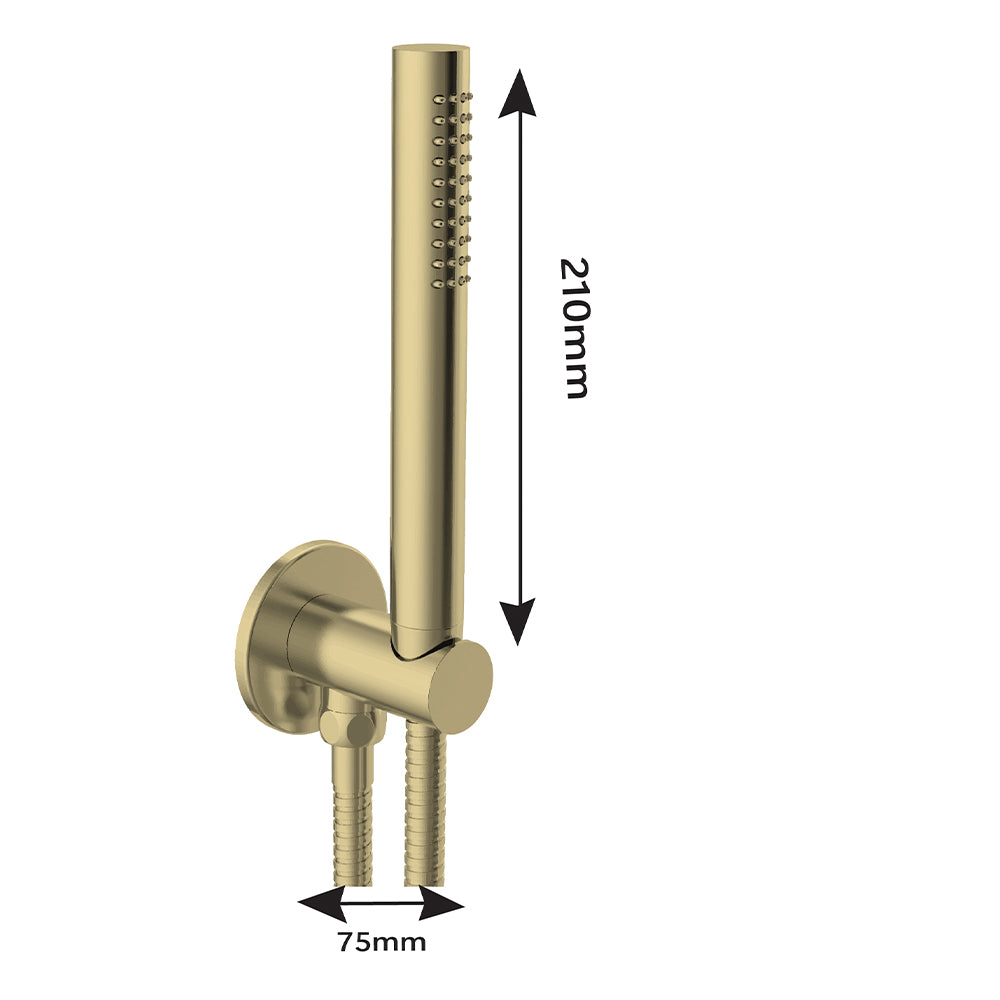 shower handset with hose