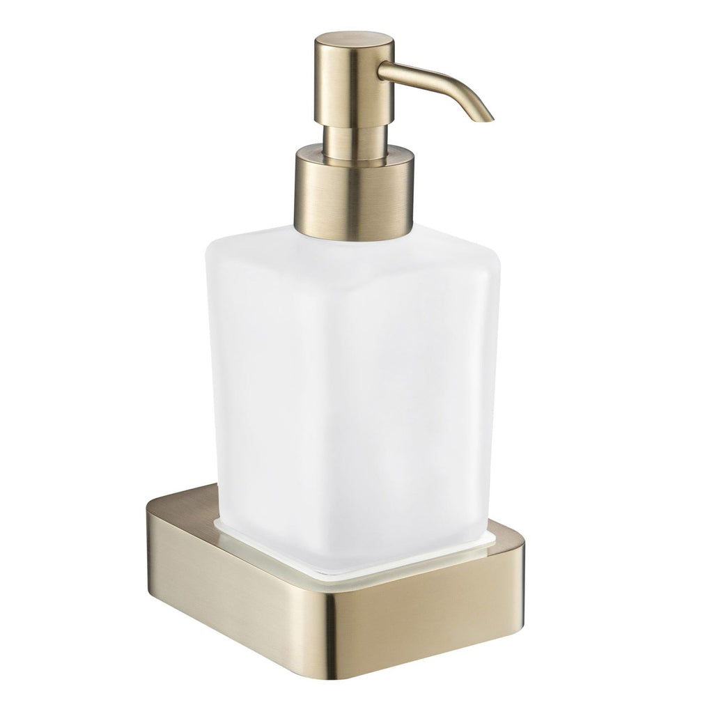 Gold Soap Dispenser - Brushed Brass Finish
