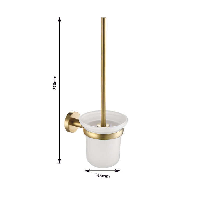 gold toilet brush holder ! TAPRON UK