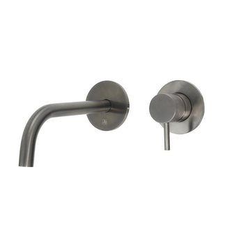Gunmetal wall mounted basin tap  Main image