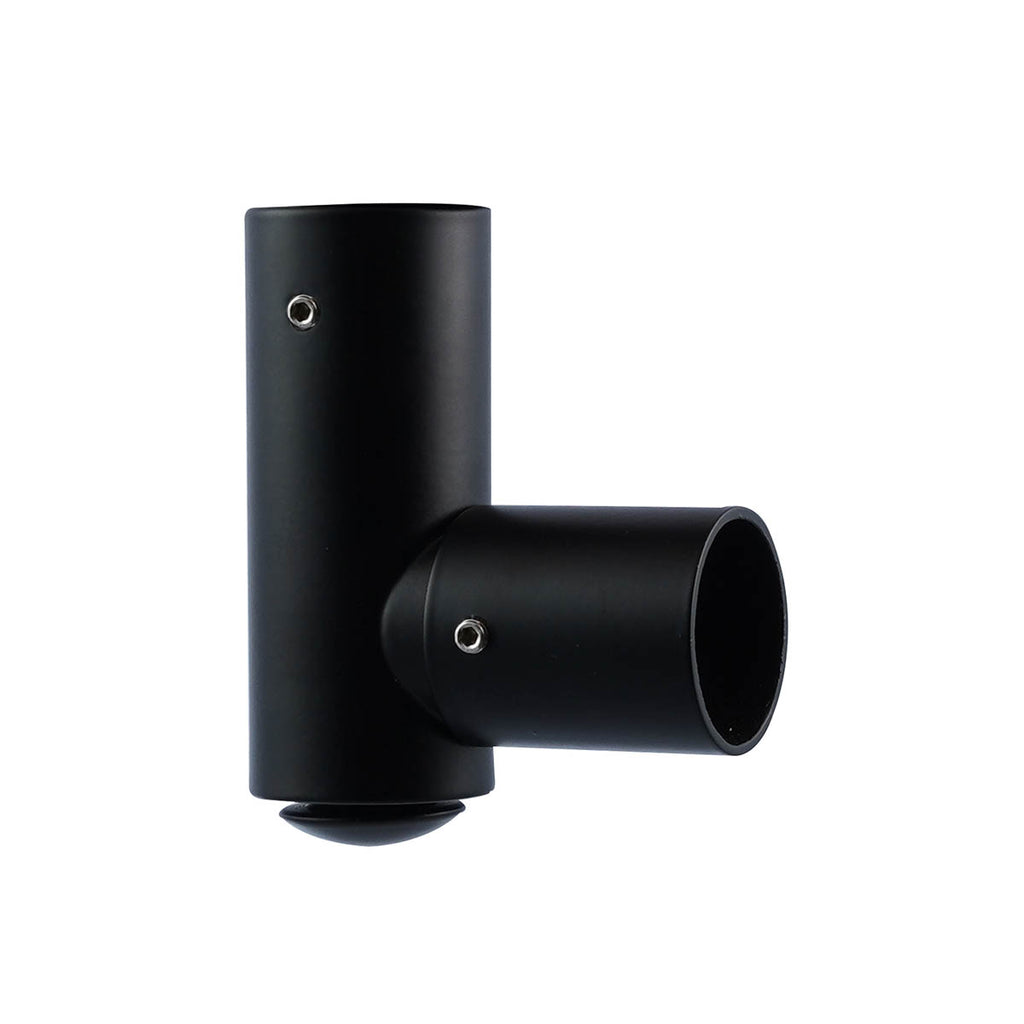 Cover for towel rail element matt black