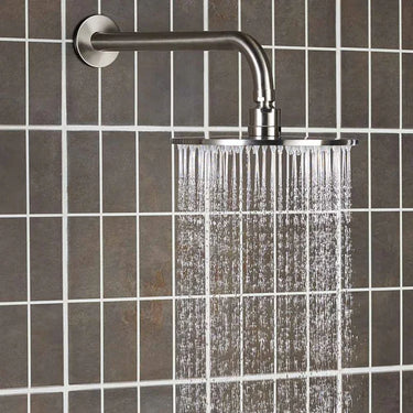 Inox-Brushed-Stainless-Steel-Round-Shower-Head