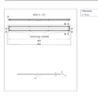 linear wet room drain