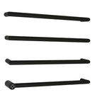 Matt Black Round Bar Heated Dry Electric Towel Rail