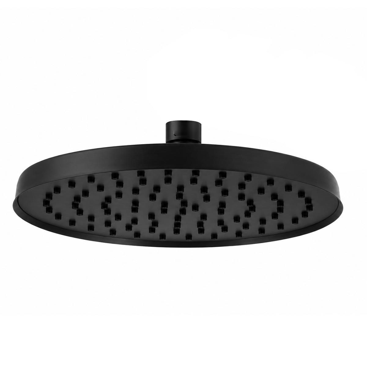 Matt Black Round Shower Head, 260mm