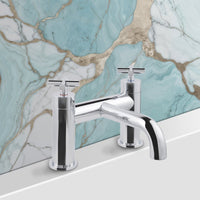 Modern Deck Mounted Bath Filler Tap