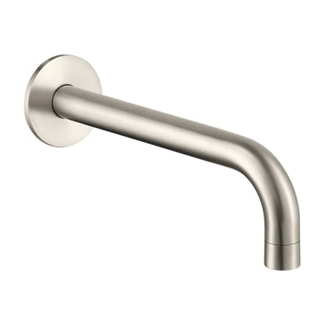 Modern Wall-Mounted Bath Spout (250mm)- Stainless Steel

