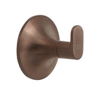 Modern brushed bronze robe hook