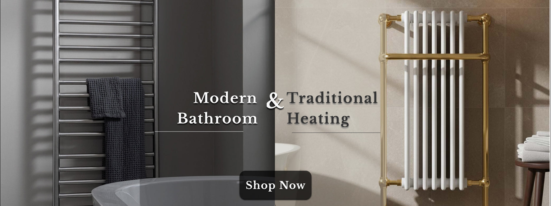 Modern & Traditional Bathroom Heating