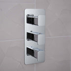 Portrait 2 way concealed shower valve chrome 