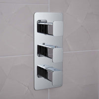 Portrait 2 way concealed shower valve chrome 