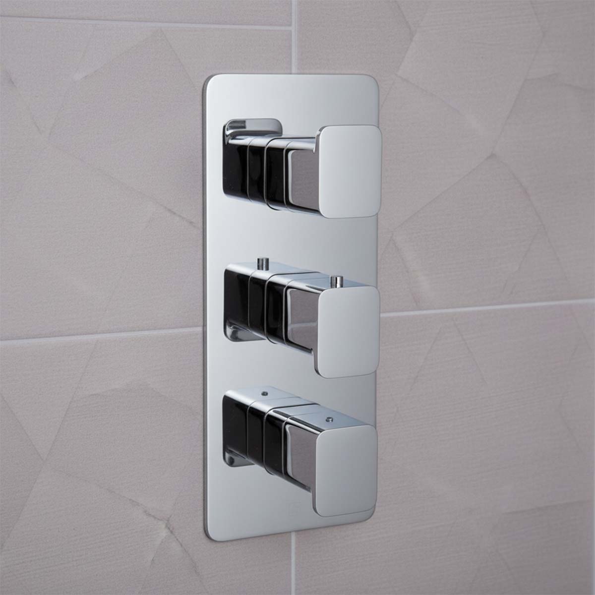 Portrait 2 way concealed shower valve chrome 